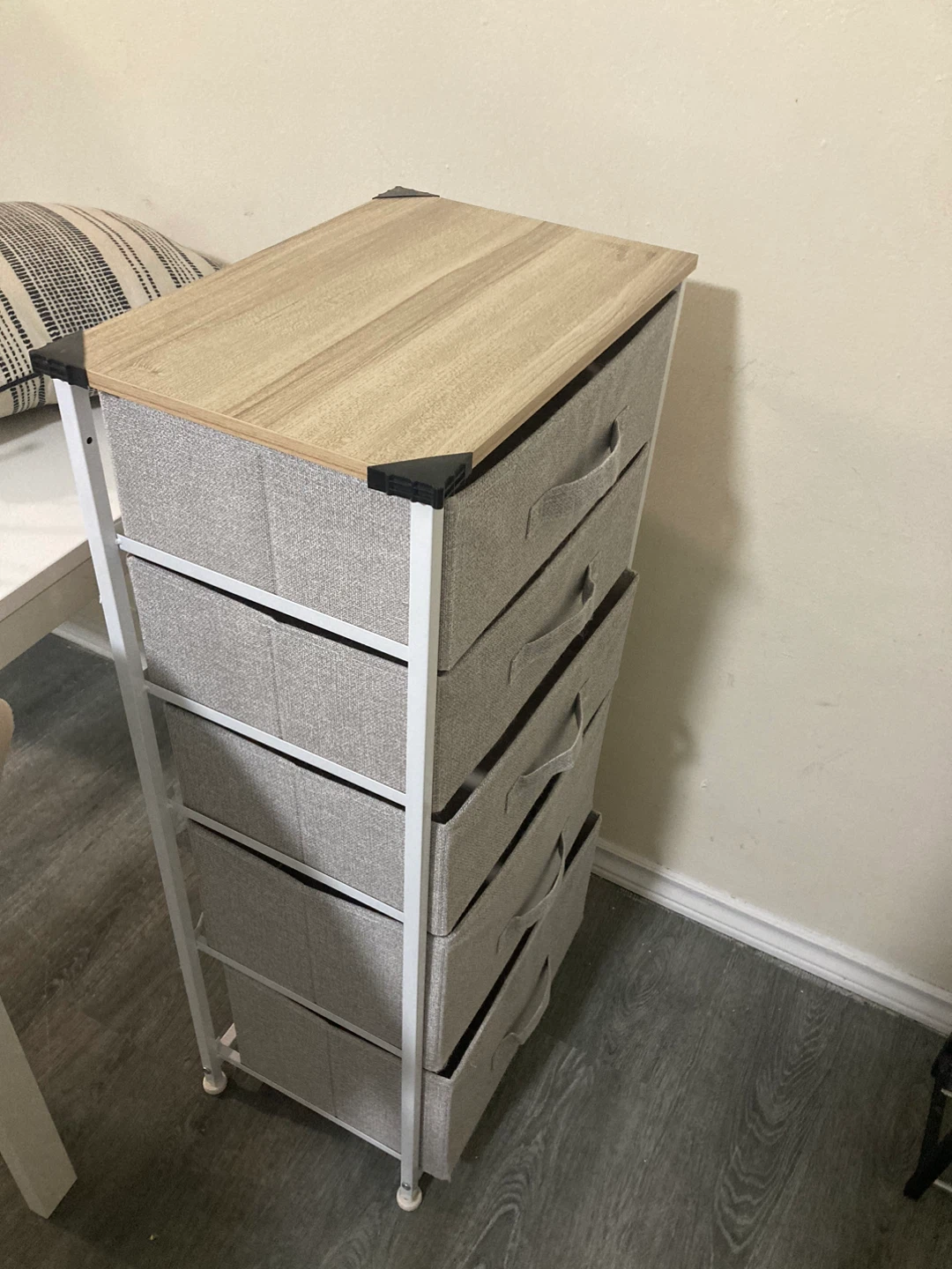 5-Drawer Fabric Dresser - photo 2
