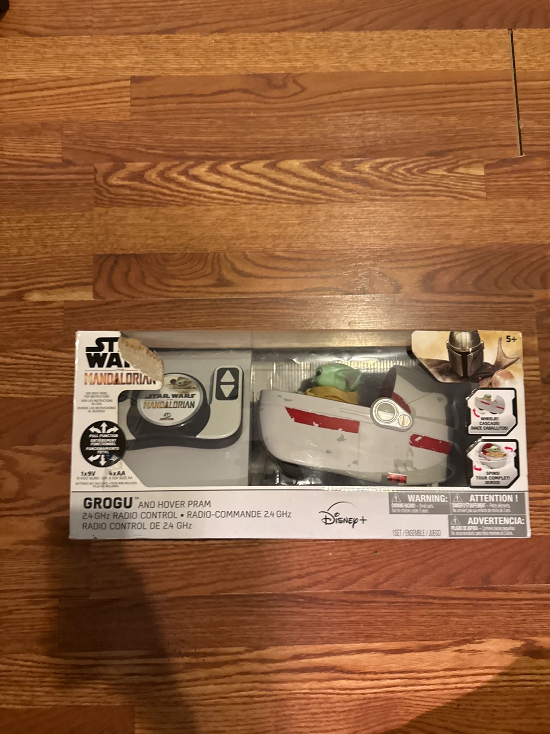 Star Wars Mandalorian Grogu Hover Pram 2.4 GHz Radio Control Toy