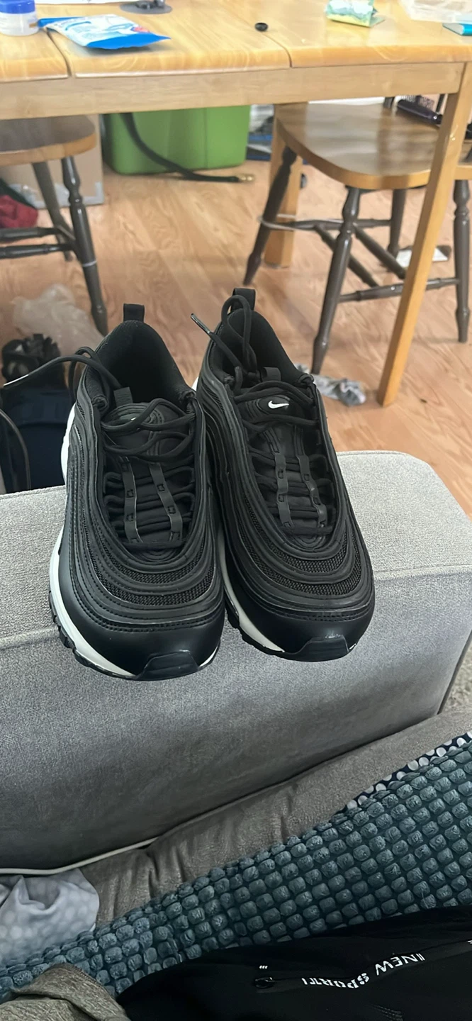 Nike Air Max 97 Black White Men's Shoes - photo 2