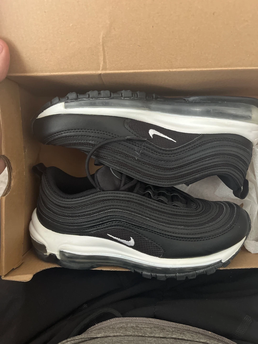 Nike Air Max 97 Black White Men's Shoes