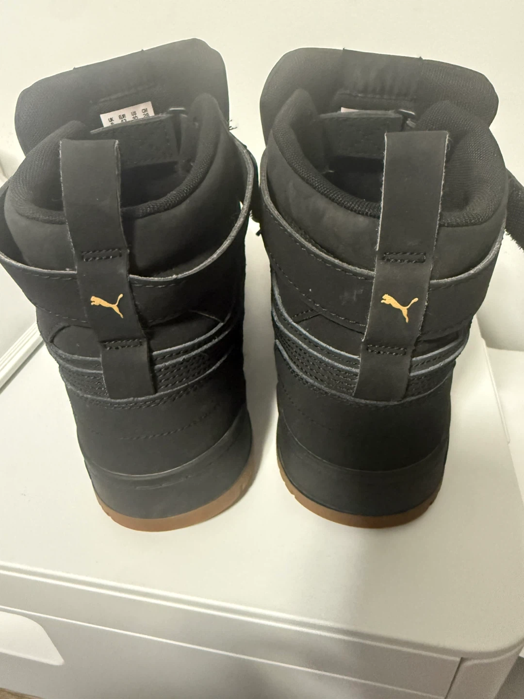 Puma Black High-Top Sneakers - US Size 10 - photo 3
