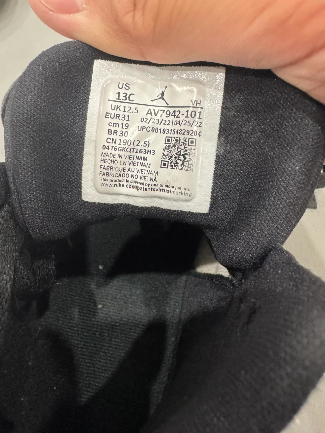 Kids’ Jordan Access High Top [Used] Size 13C - photo 4