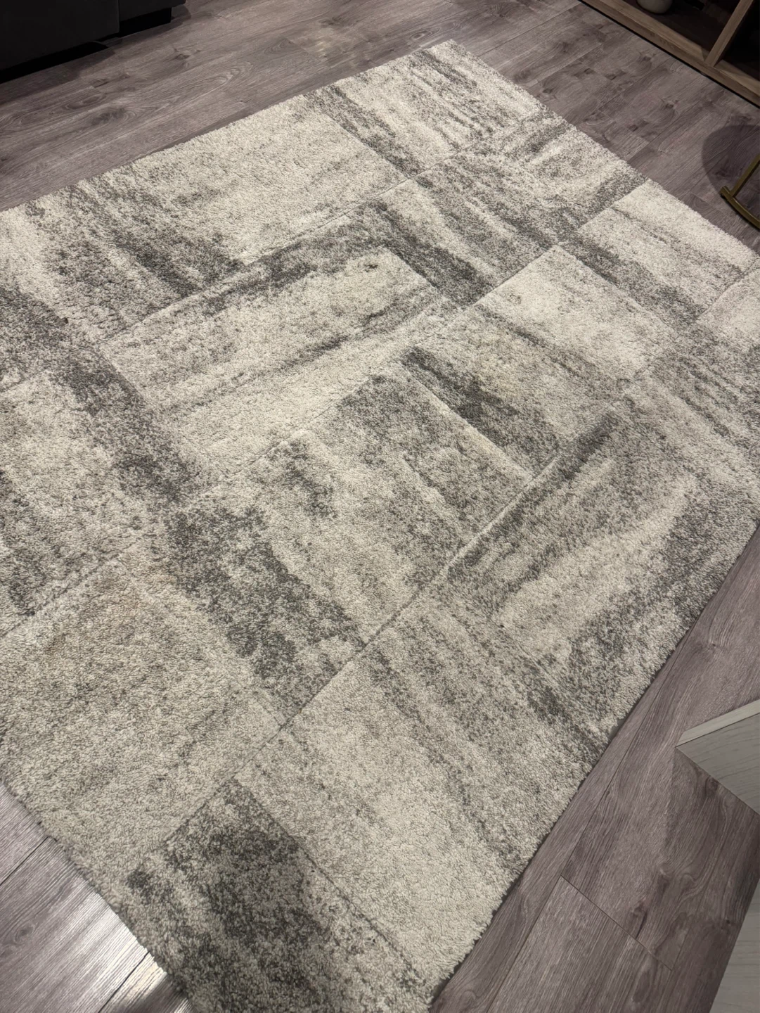 5x7 Grey Area Rug – Freshly Deep Cleaned - photo 4