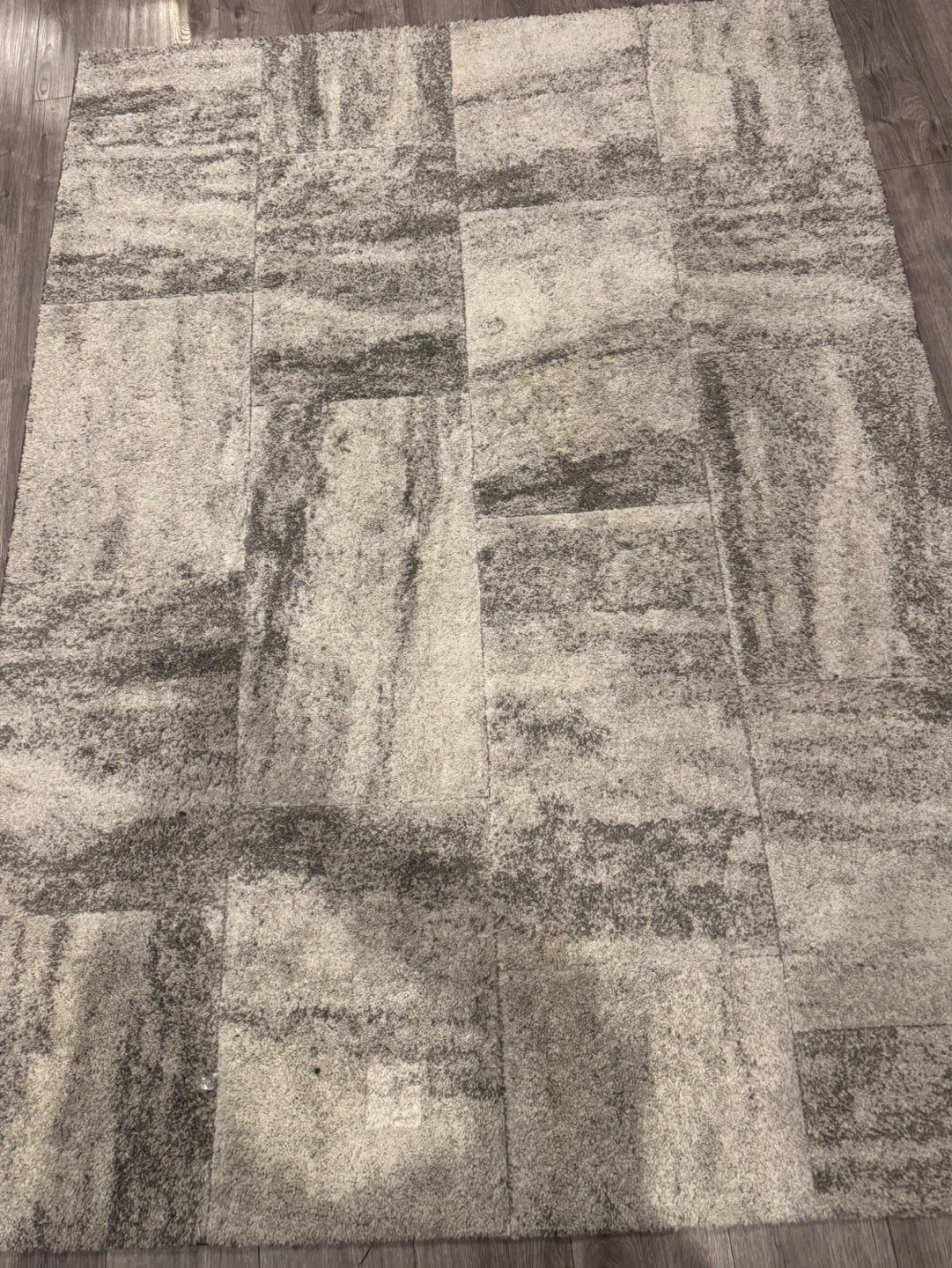 5x7 Grey Area Rug – Freshly Deep Cleaned