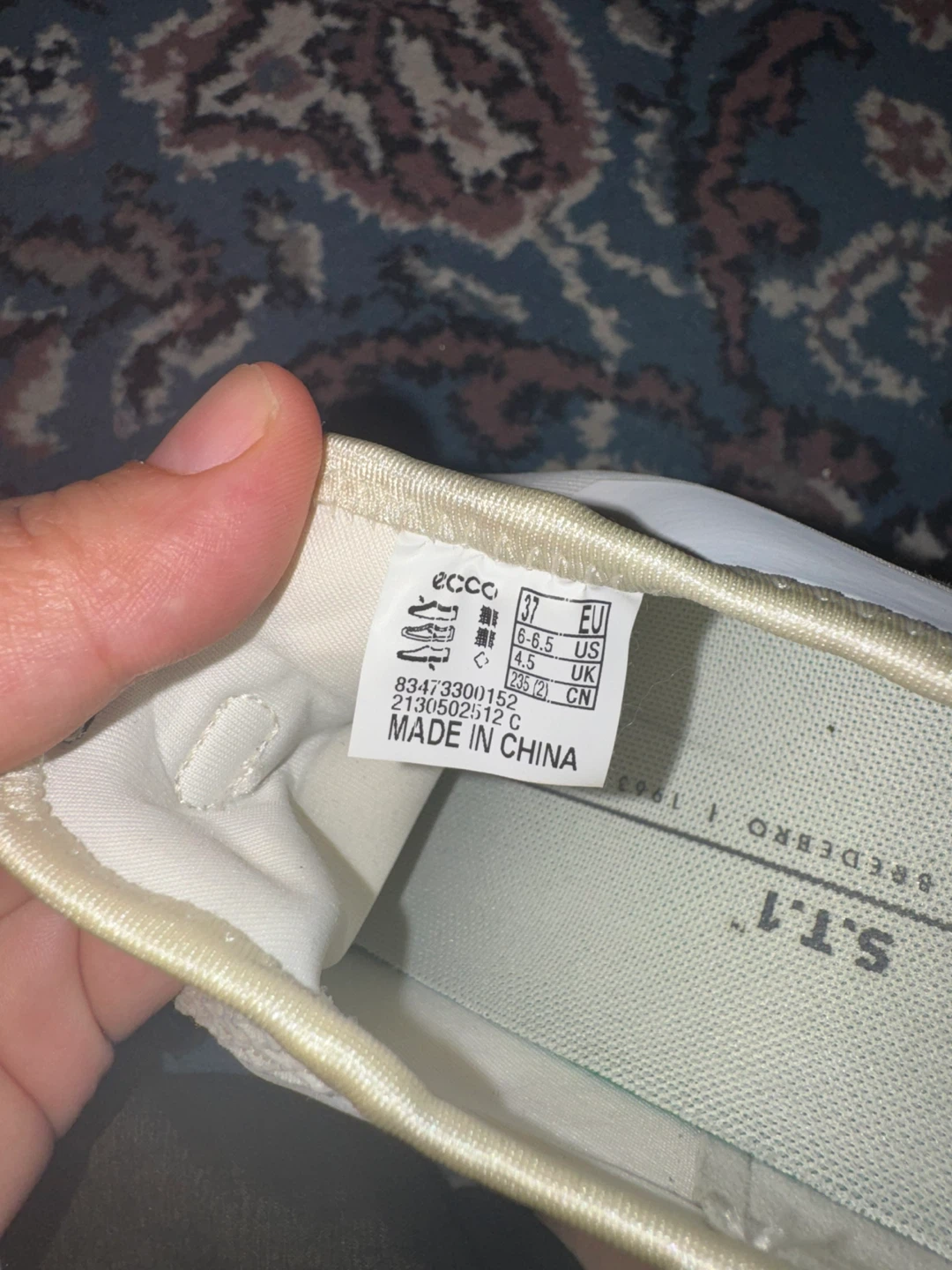 ECCO Slip-On Sneakers - White - EU 37 - photo 2