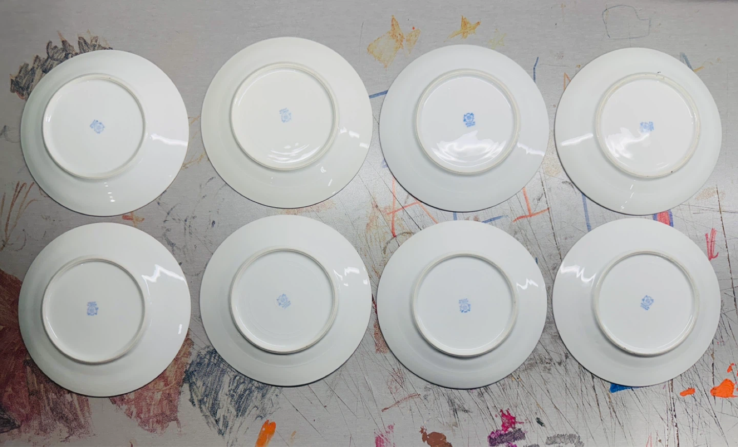 Meito The Hampton Dinner Plates Floral Made In Japan Set Of 8 - photo 3