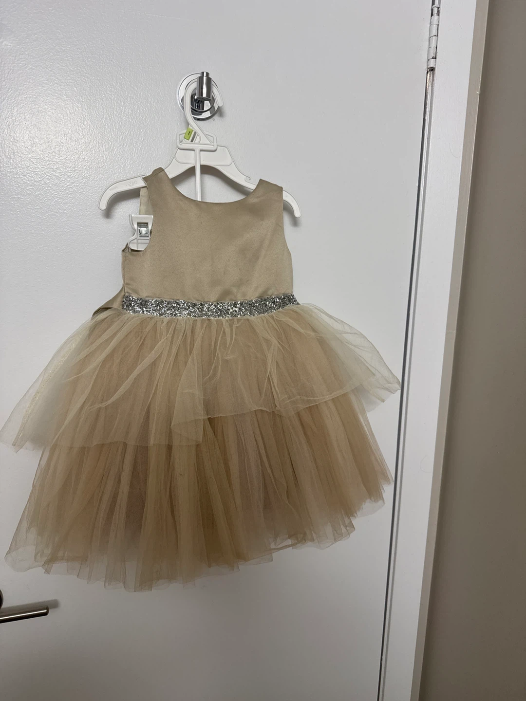 Kids' Formal Dress - Beige