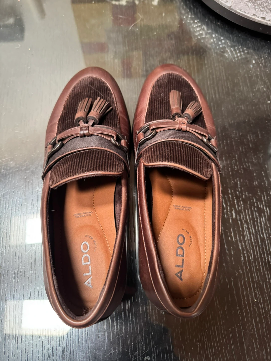 ALDO Brown Loafers with Tassels - photo 2