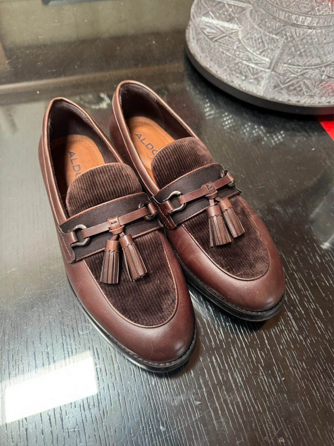 ALDO Brown Loafers with Tassels