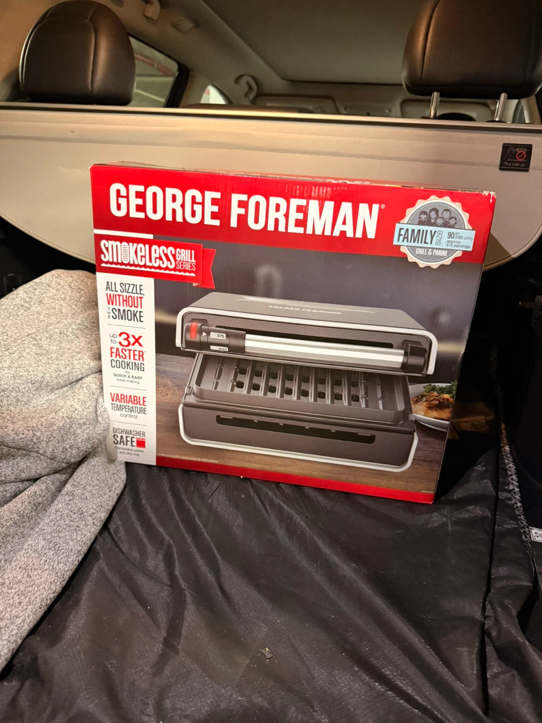 George Foreman Smokeless Grill
