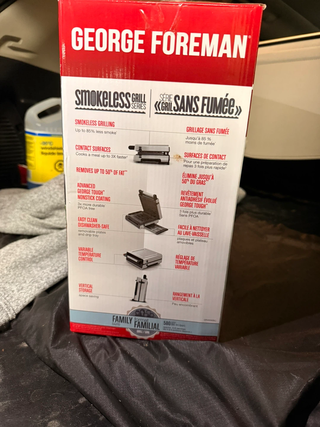 George Foreman Smokeless Grill - photo 2
