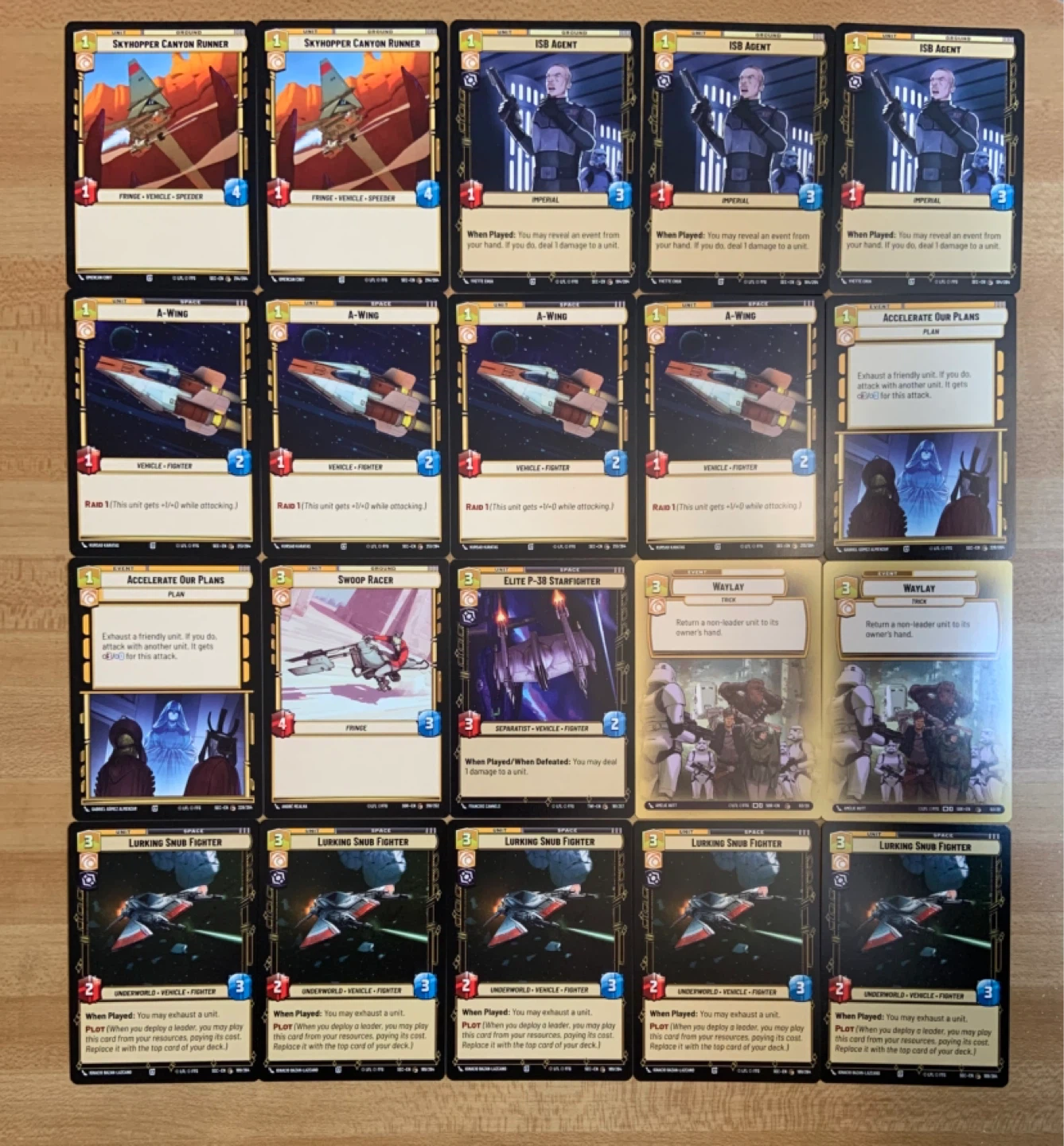 Star Wars Unlimited Bulk Card Lot 40 Cards LP Bundle - photo 2