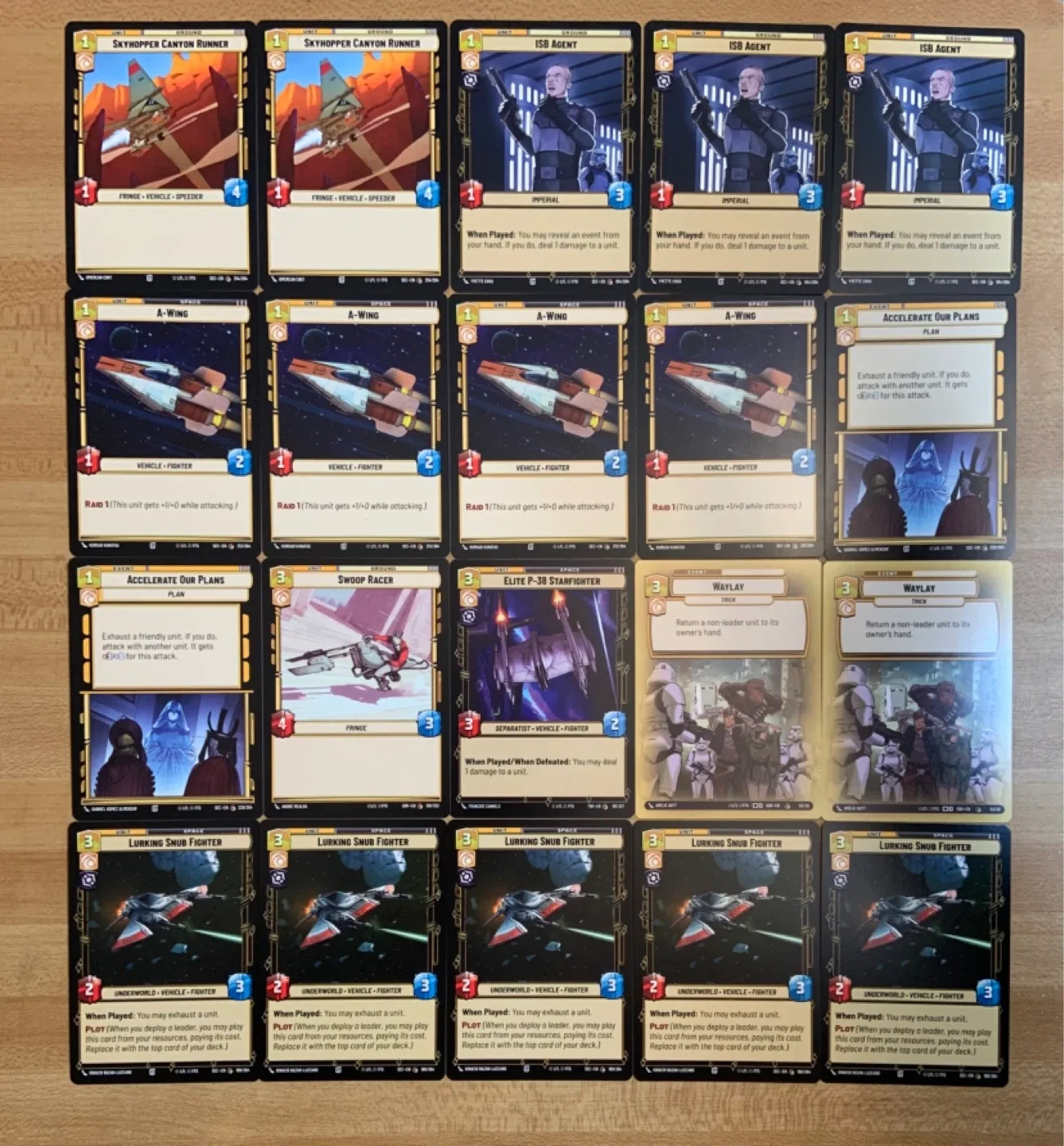 Star Wars Unlimited Bulk Card Lot 40 Cards LP Bundle - photo 2