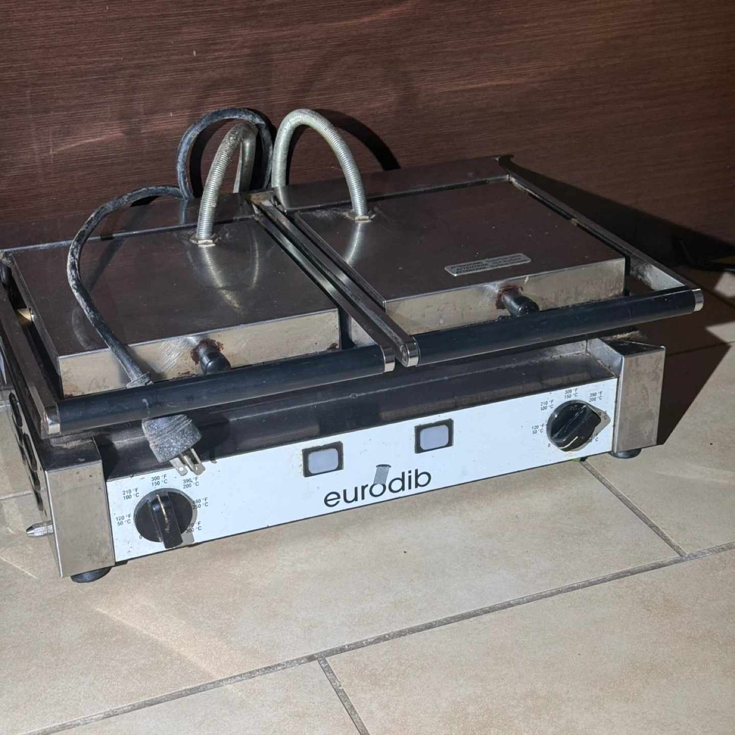 Eurodib Double Panini Grill
