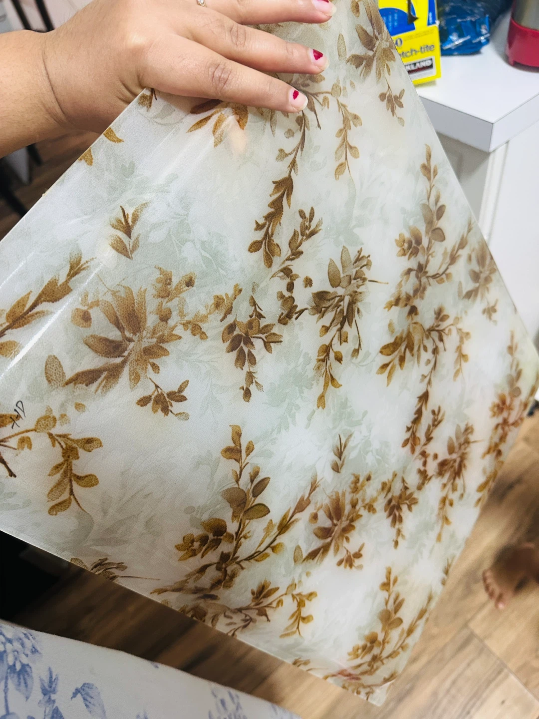 Set of 2 Decorative Serving Trays - photo 2