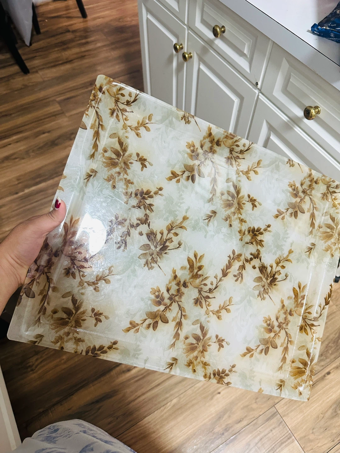Set of 2 Decorative Serving Trays - photo 3