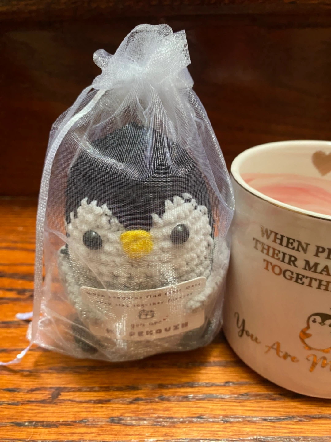 Penguin Mug and Crochet Penguin Gift Set - photo 3