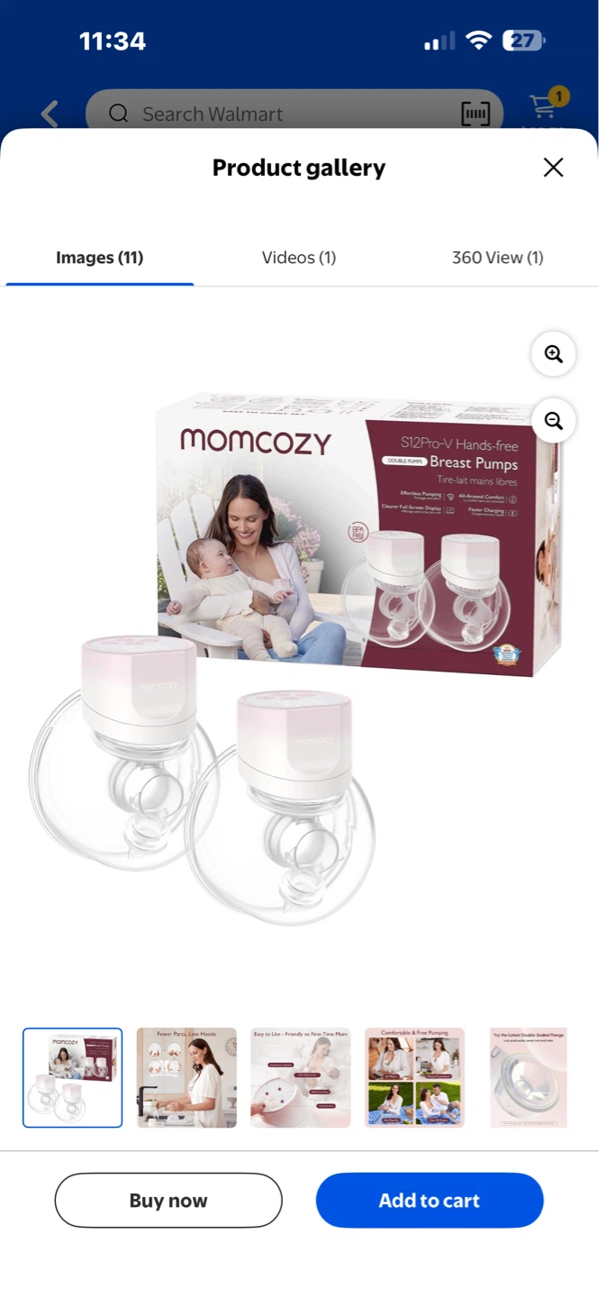 Momcozy S12Pro-V Hands-free Breast Pumps - photo 5