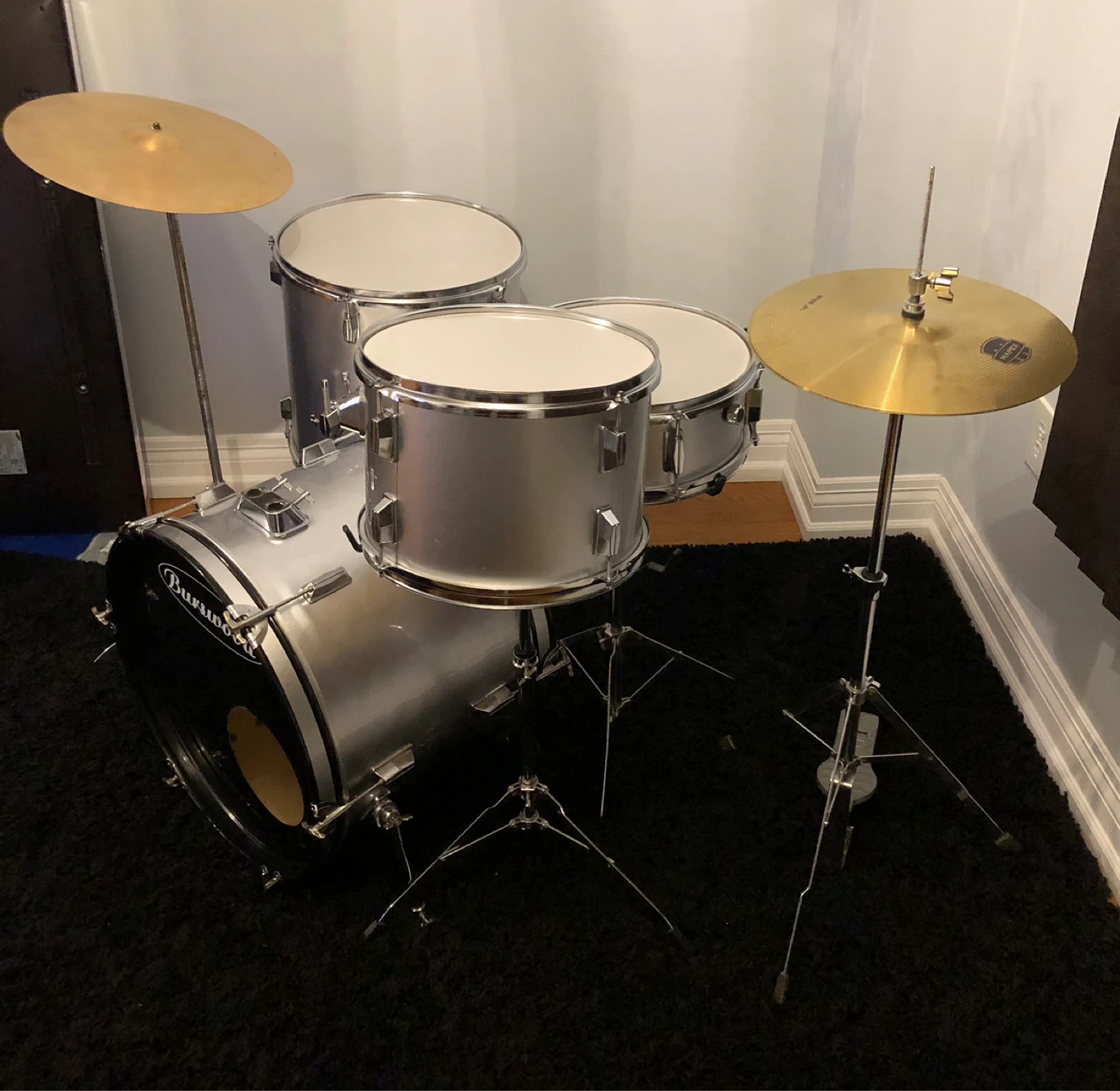 4-piece drum set — junior jazz kit - photo 3