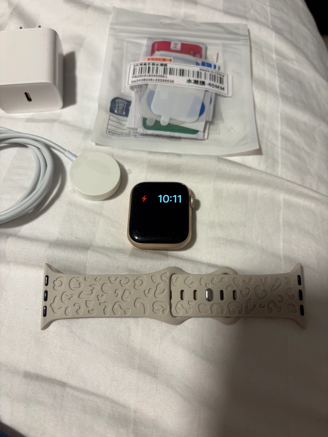 Apple Watch Series 5 40mm GPS Aluminium Case Gold - photo 2