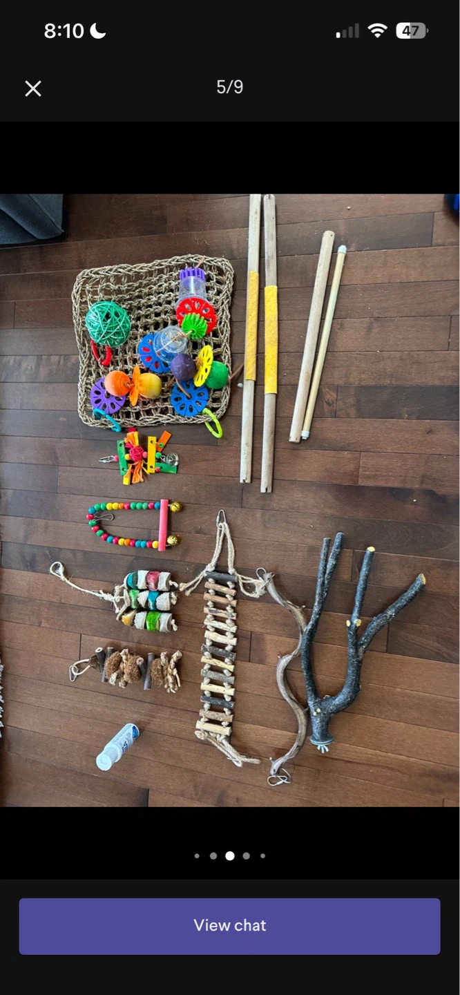 Large Bird Toy and Food Bundle - photo 3
