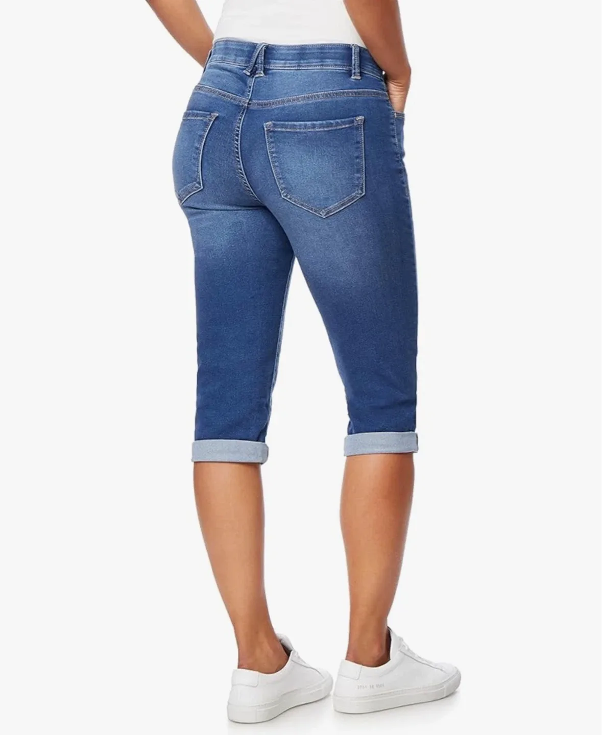 Angels Forever Young 17” capri figure enhancing stretch denim - photo 3