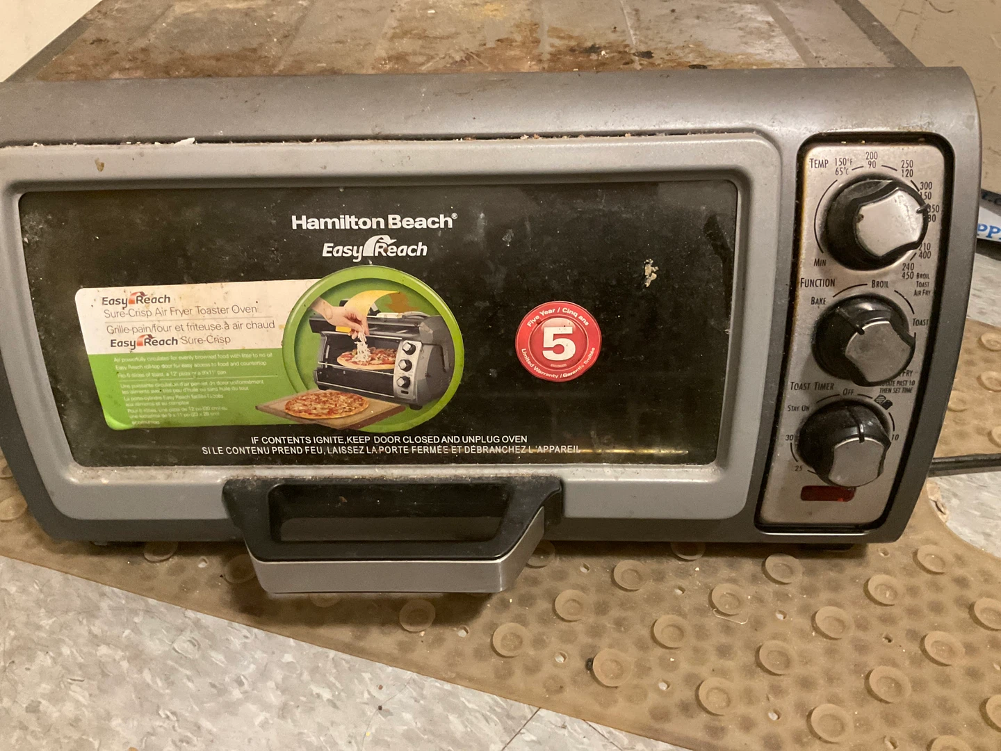 Hamilton Beach Easy Reach Toaster Oven