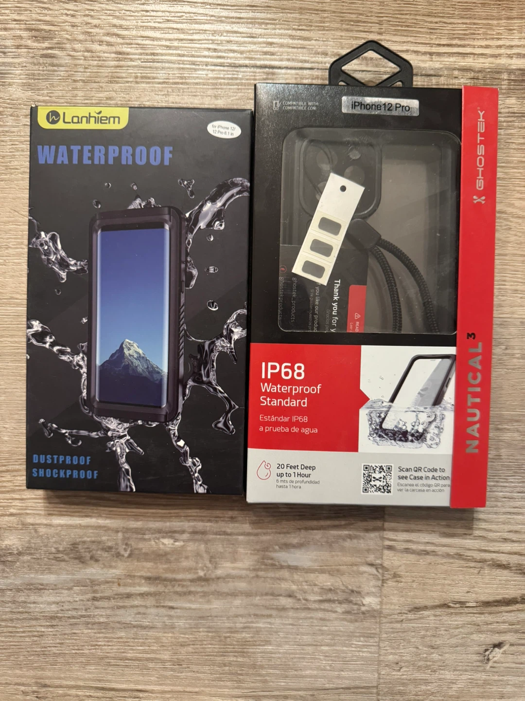 Lanhiem & GHOSTEK iPhone 12 Pro Waterproof Cases