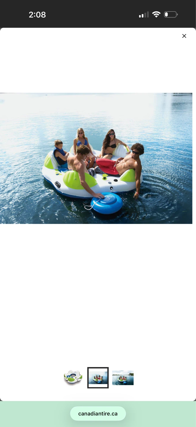 Fluid Oasis Motorized Party Island Float