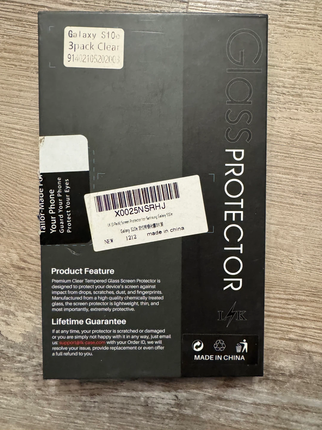 Samsung Galaxy S10e Tempered Glass Screen Protector - photo 2