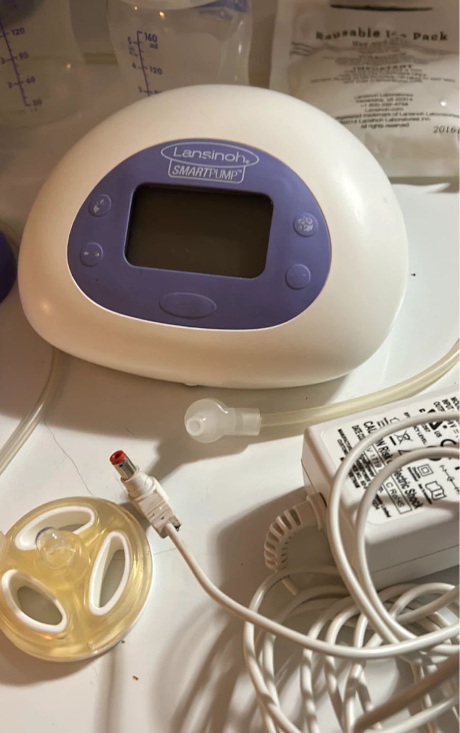 Lansinoh Smartpump Double Electric Breast Pump - photo 5