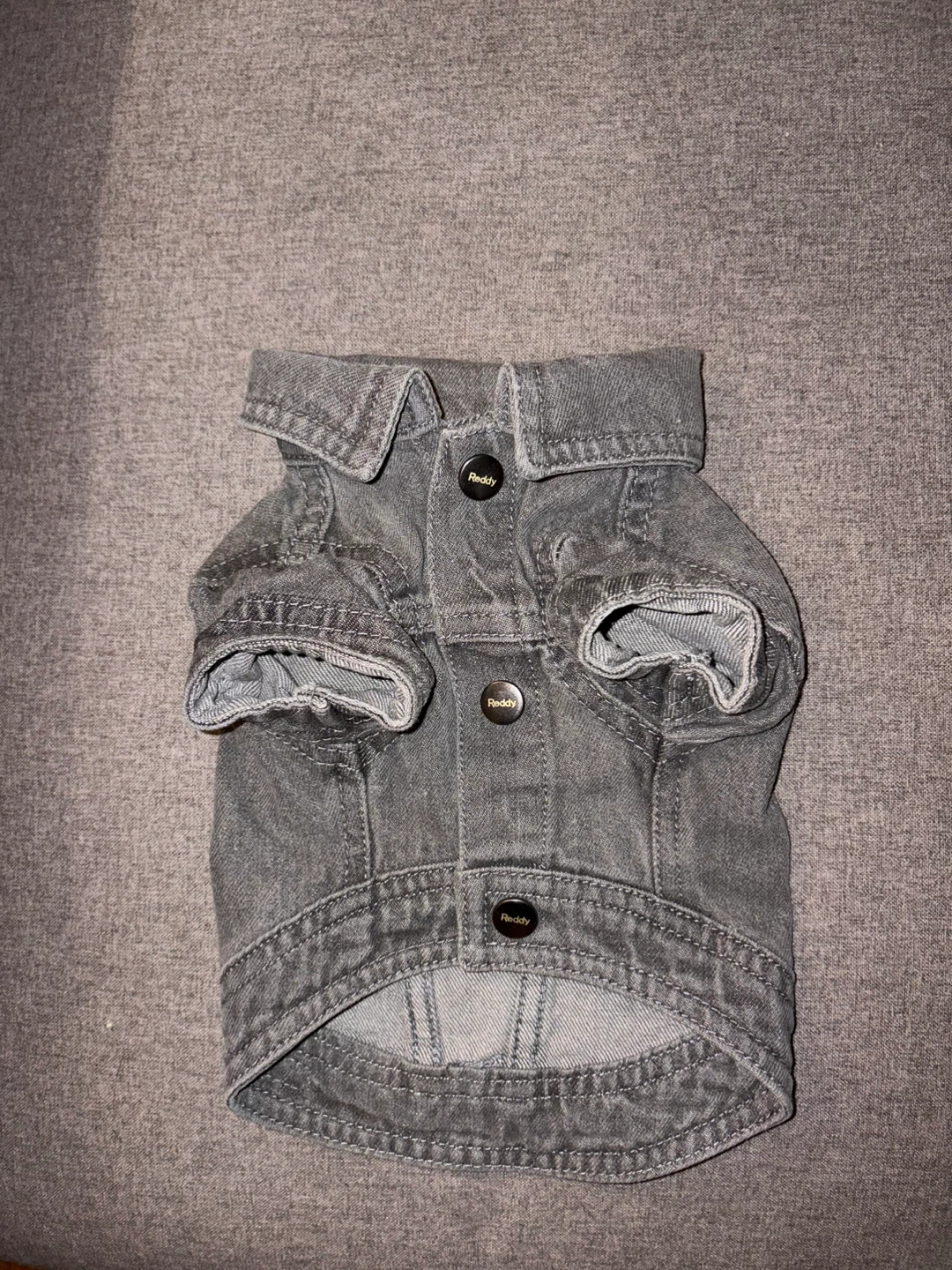 Reddy's Gray Denim Dog Jacket - photo 2