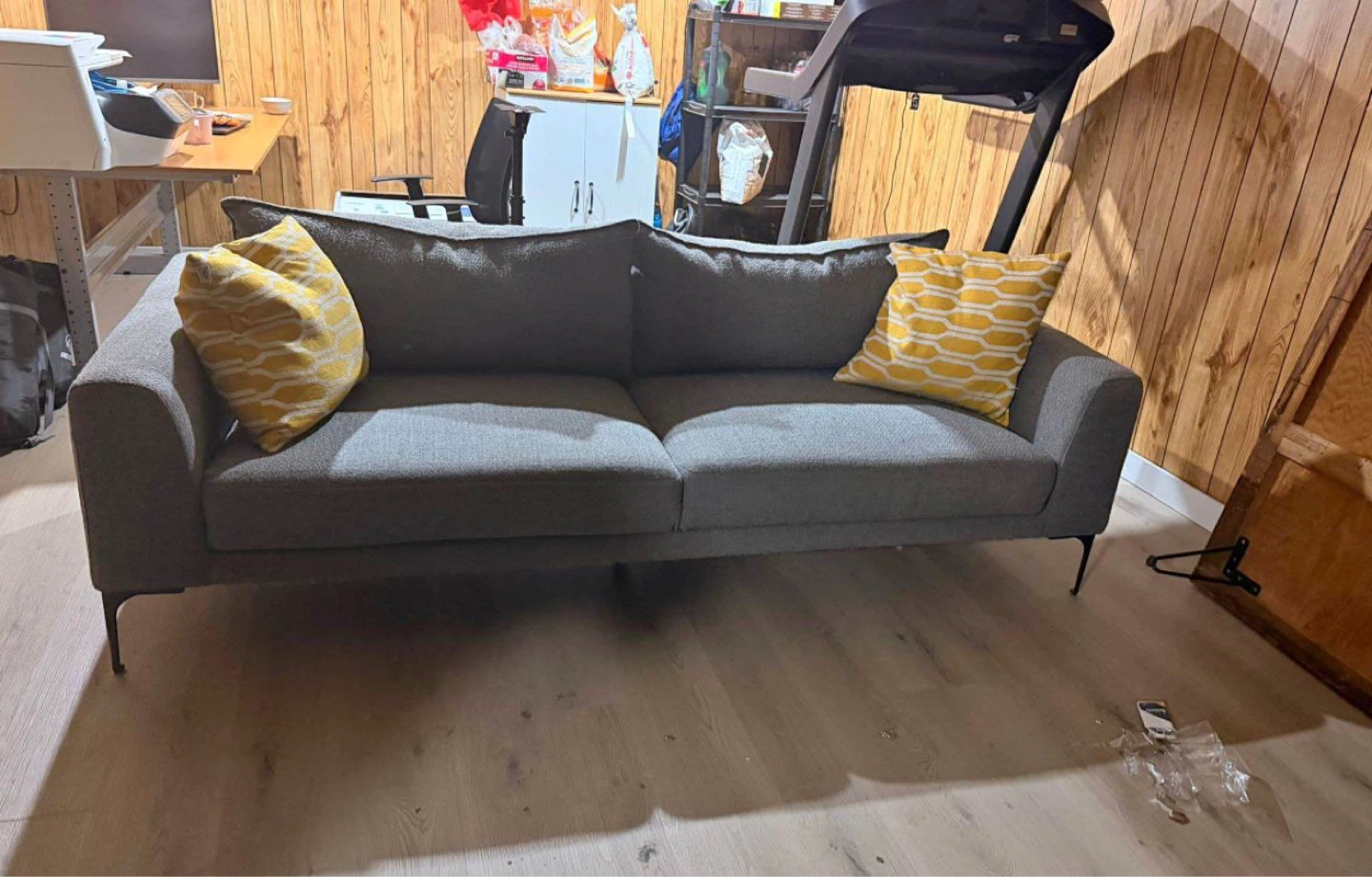 Arcadia Vigo Sofa - Polo Grey - Couch
