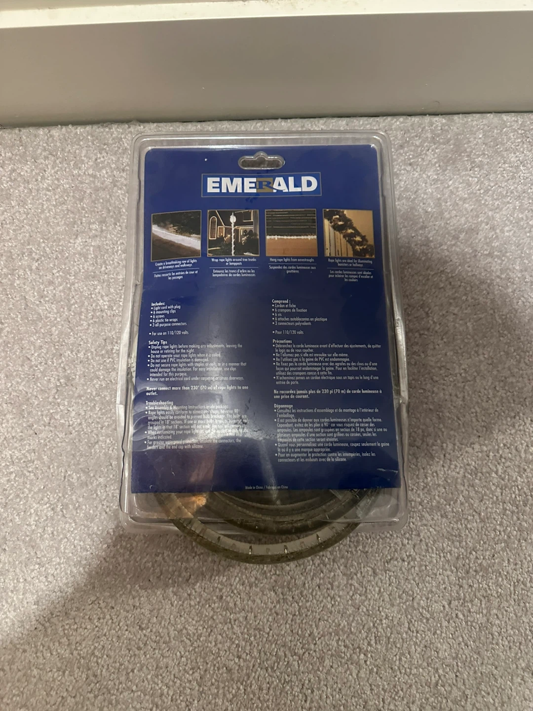 Emerald Rope Lights - 18ft