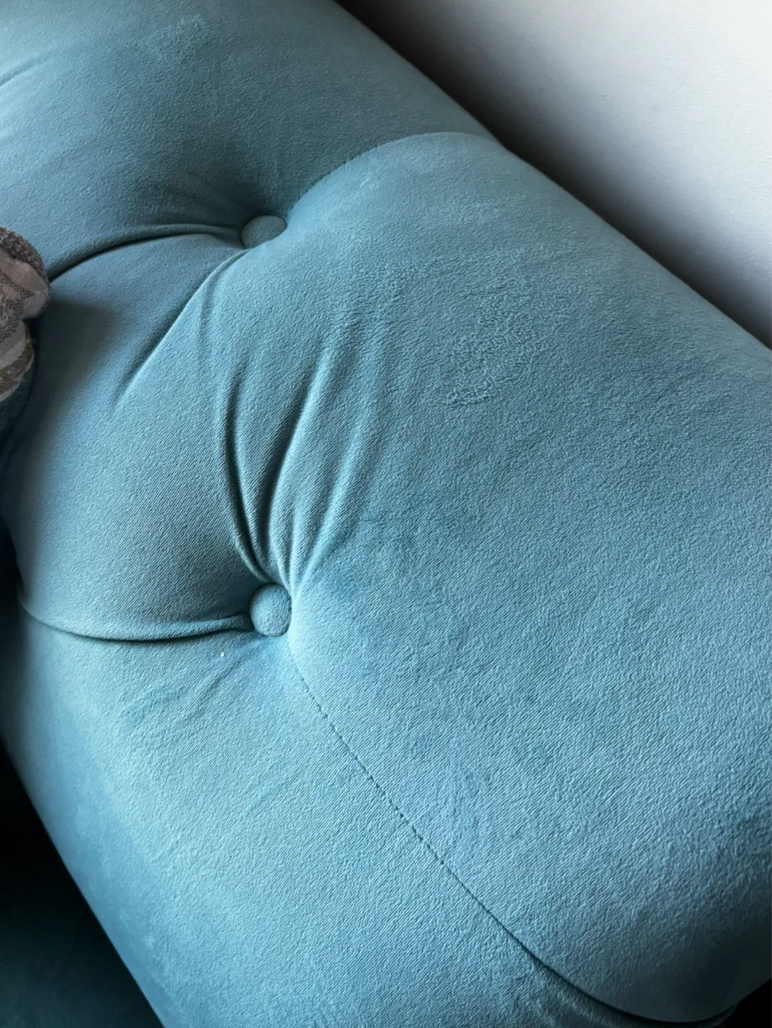 Teal chaise lounge or entrance bench - photo 4