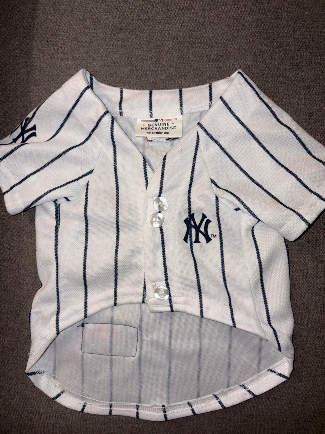 New York Yankees Pet Jersey - Small