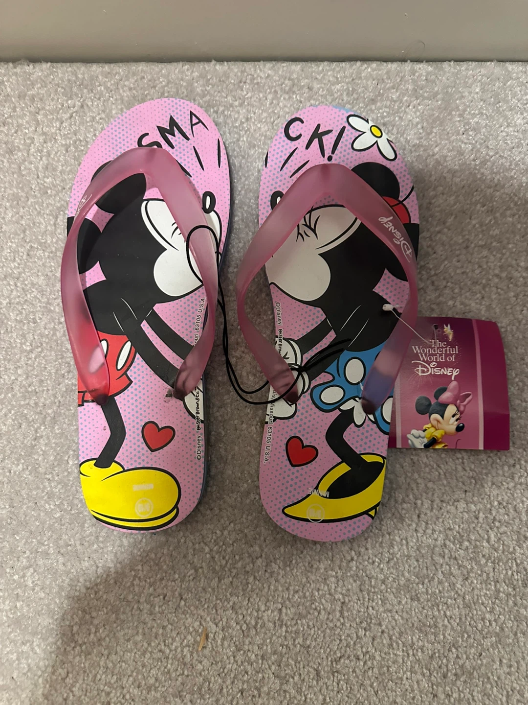 Disney Minnie Mouse Flip Flops