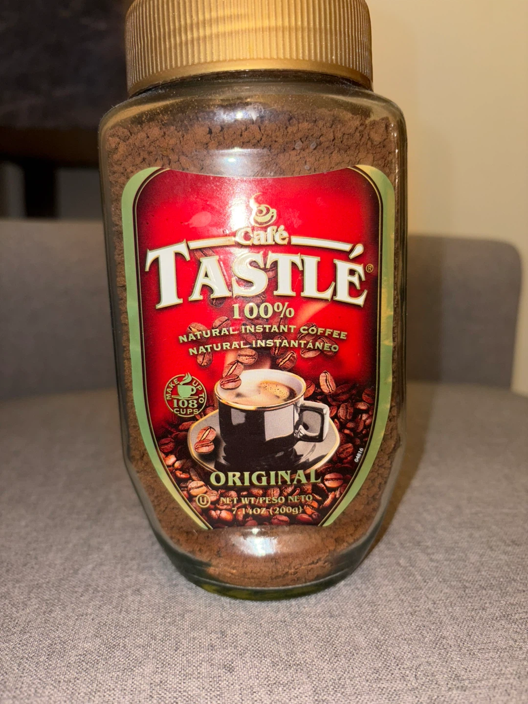Café Tastié 100% Natural Instant Coffee Original 7.14 OZ - photo 2