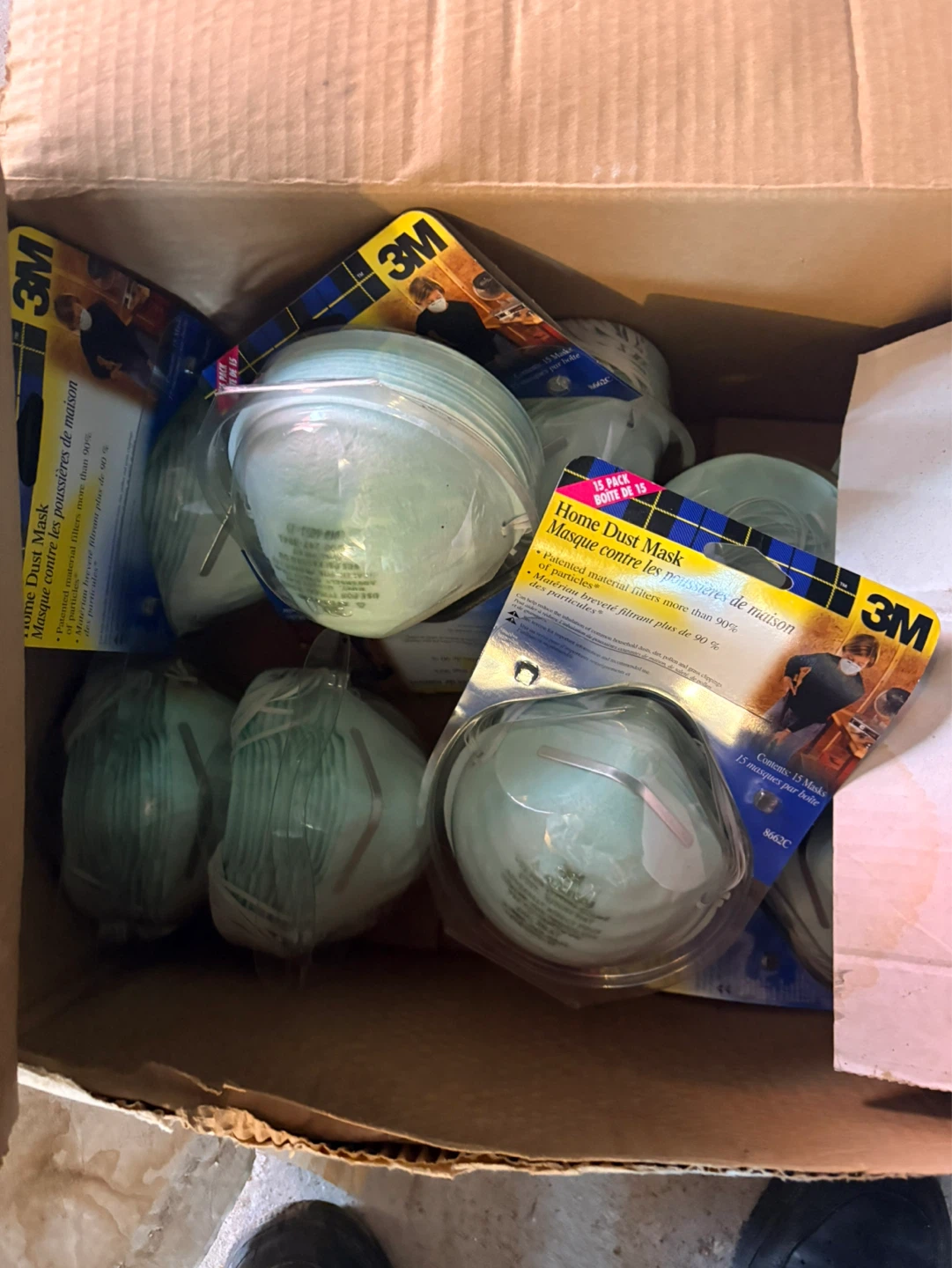 3M Home Dust Masks - 15 Pack - photo 2