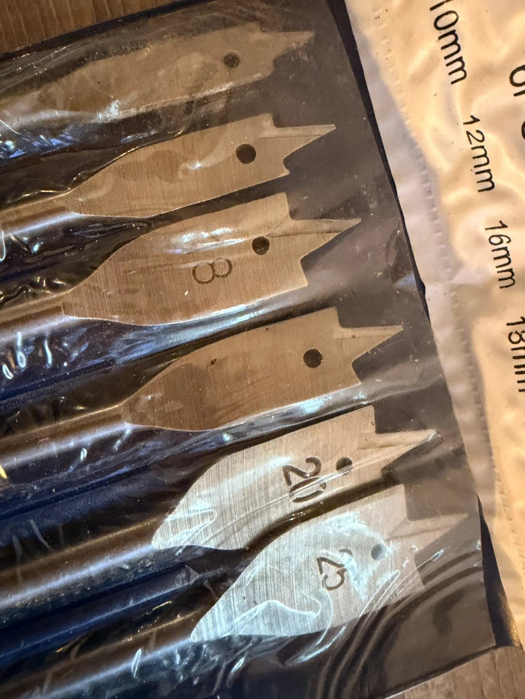 6 Piece Flat Wood Bits Set - photo 5