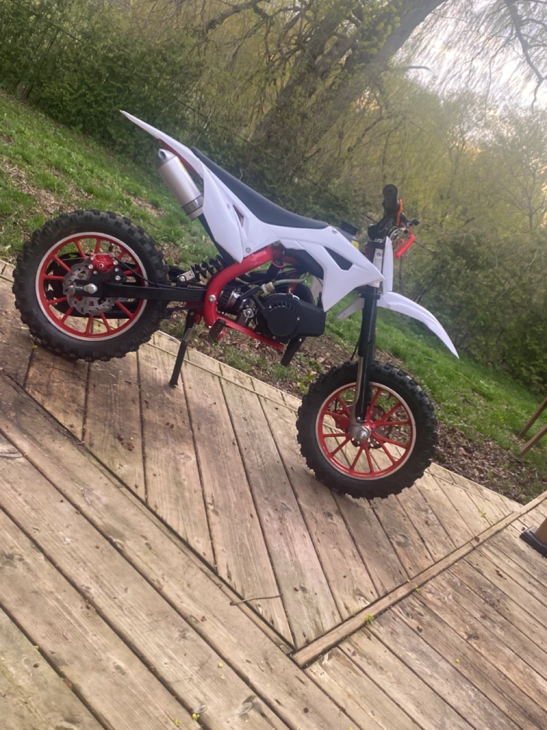 White mini bike - photo 2