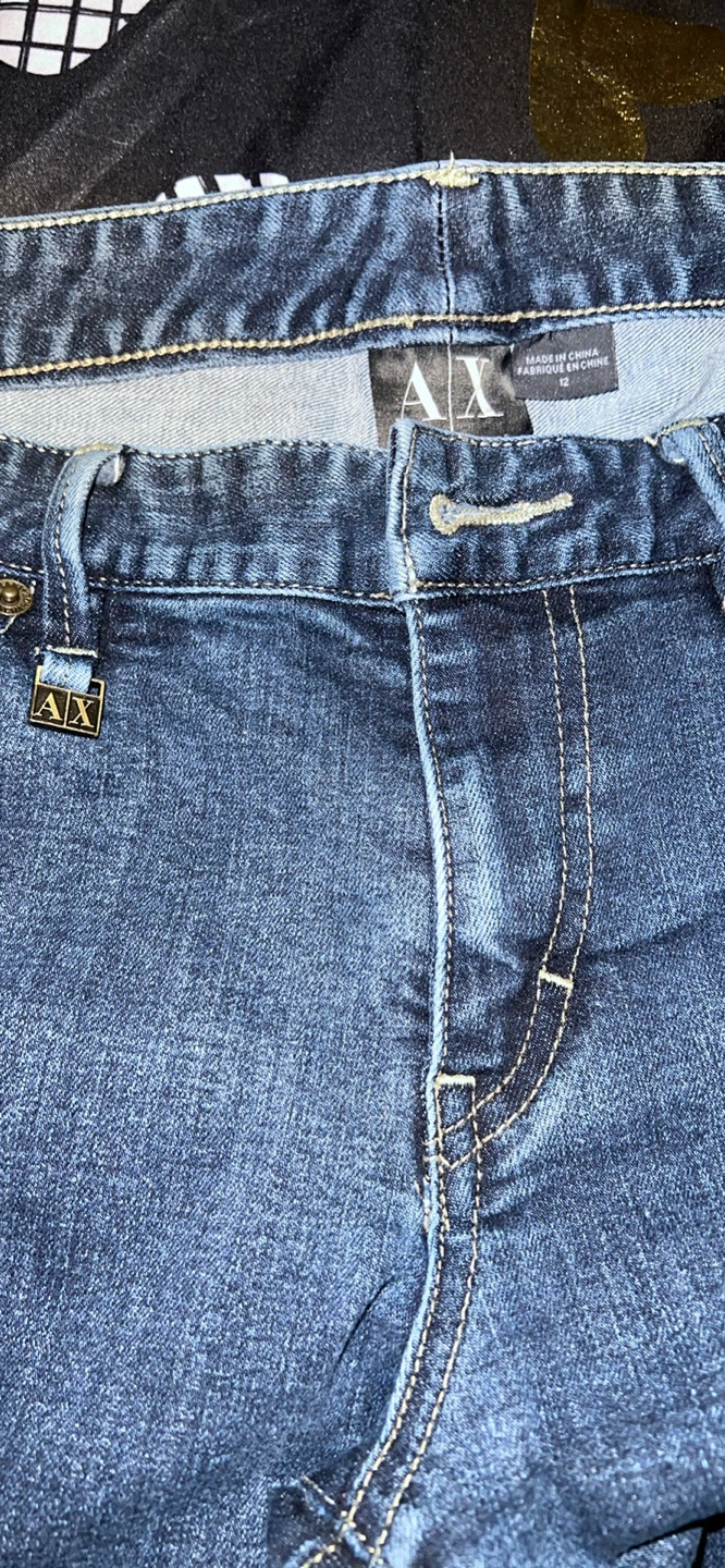 AX Armani Exchange Women's Blue Denim Jeans - photo 5