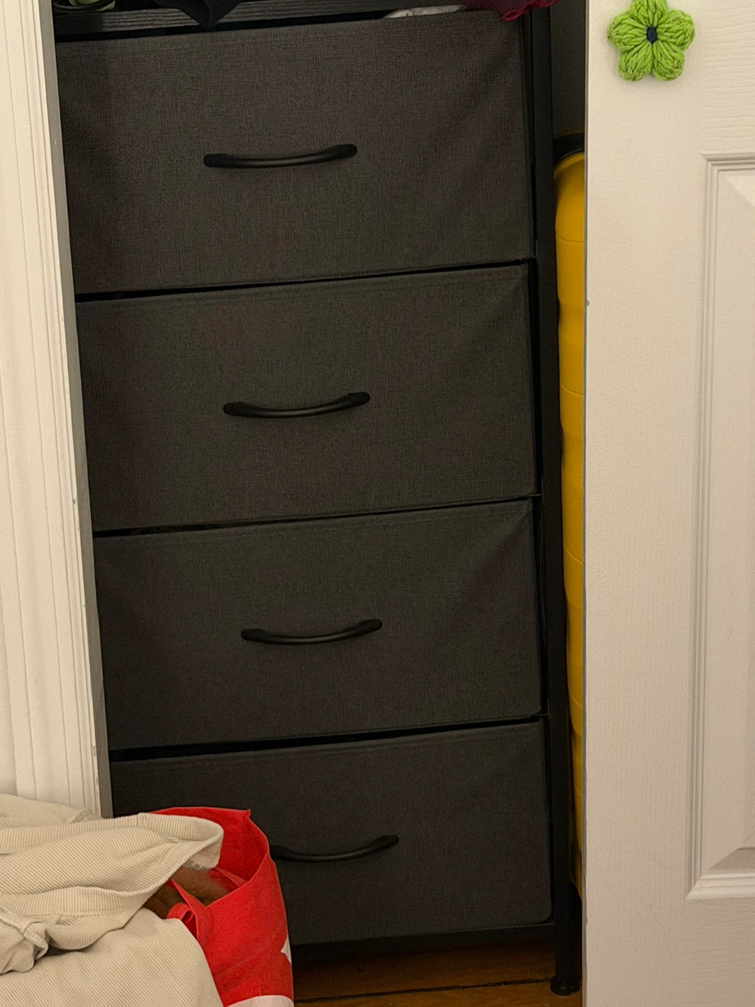 4 Drawer Fabric Dresser