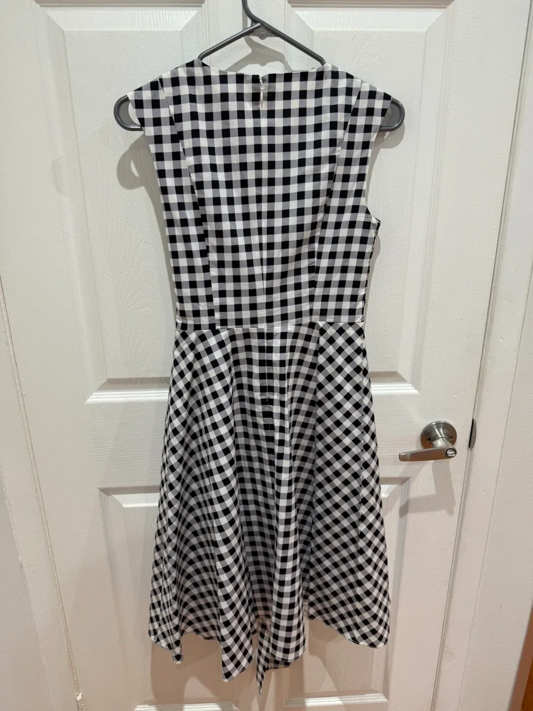 Suzy Shier Black and White Gingham Dress - photo 2