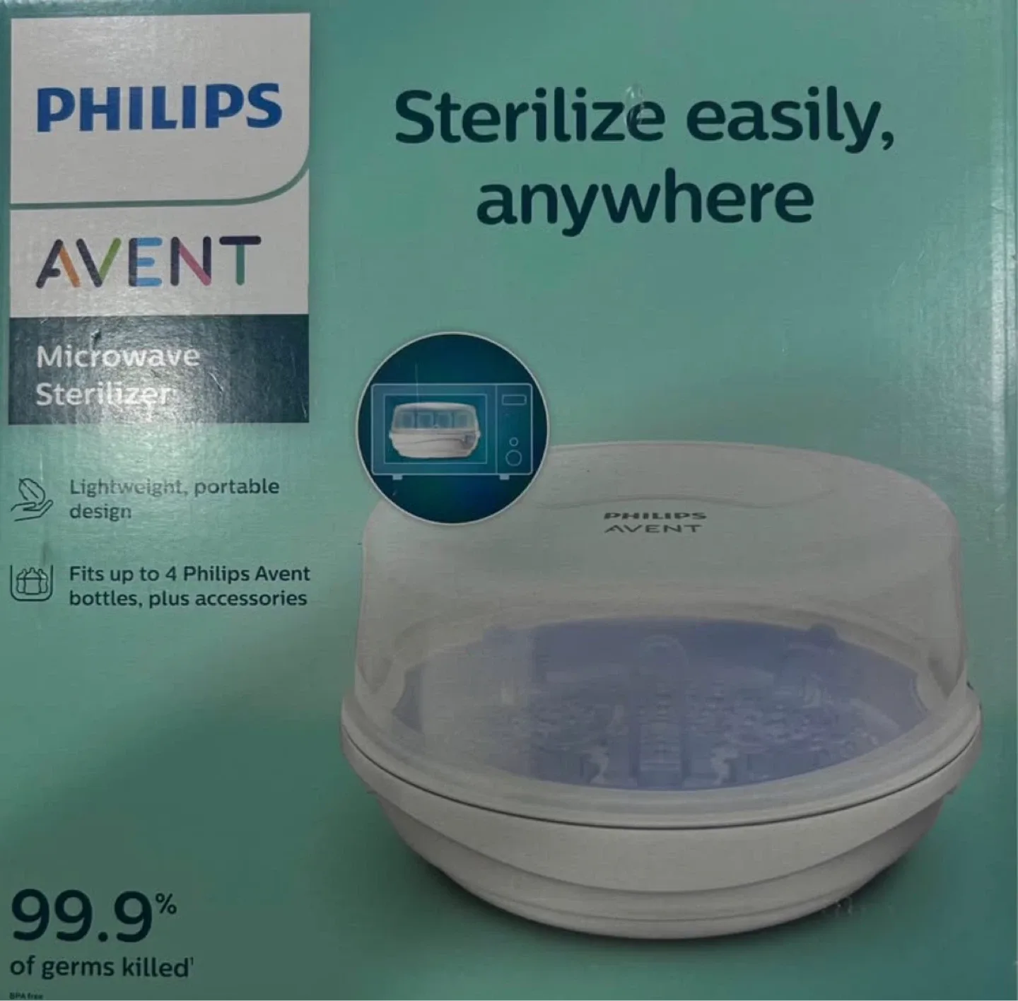 Philips AVENT Microwave Steam Sterilizer