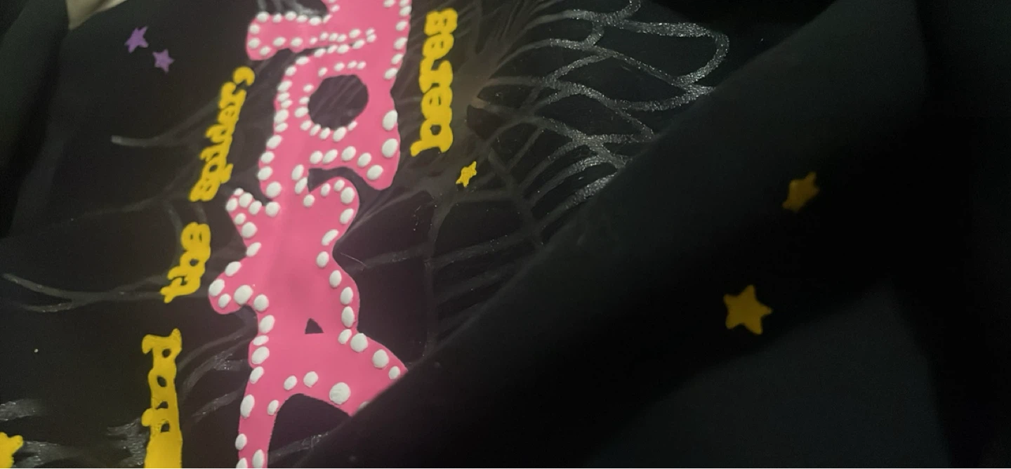 Sp5der Hoodie Black Punk V1 - photo 2
