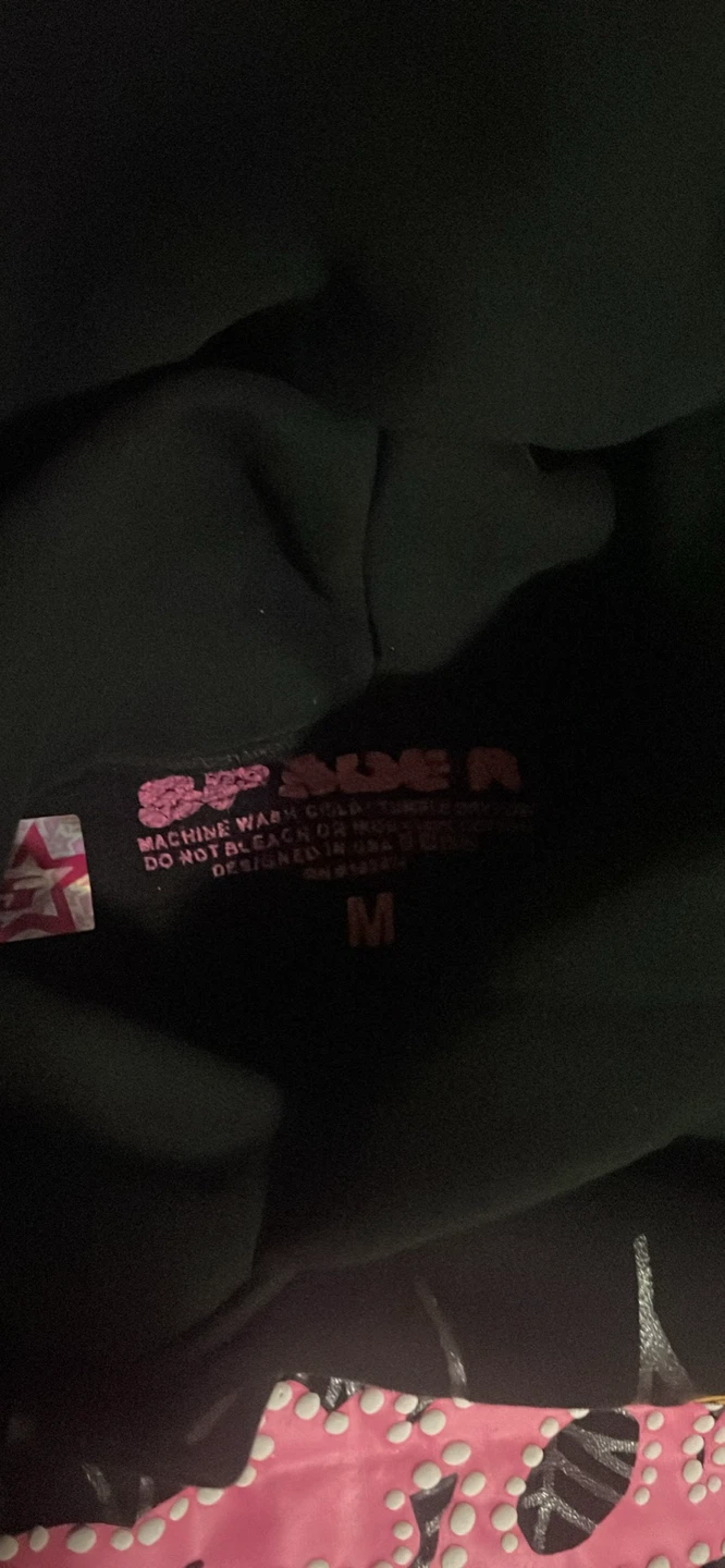 Sp5der Hoodie Black Punk V1 - photo 3