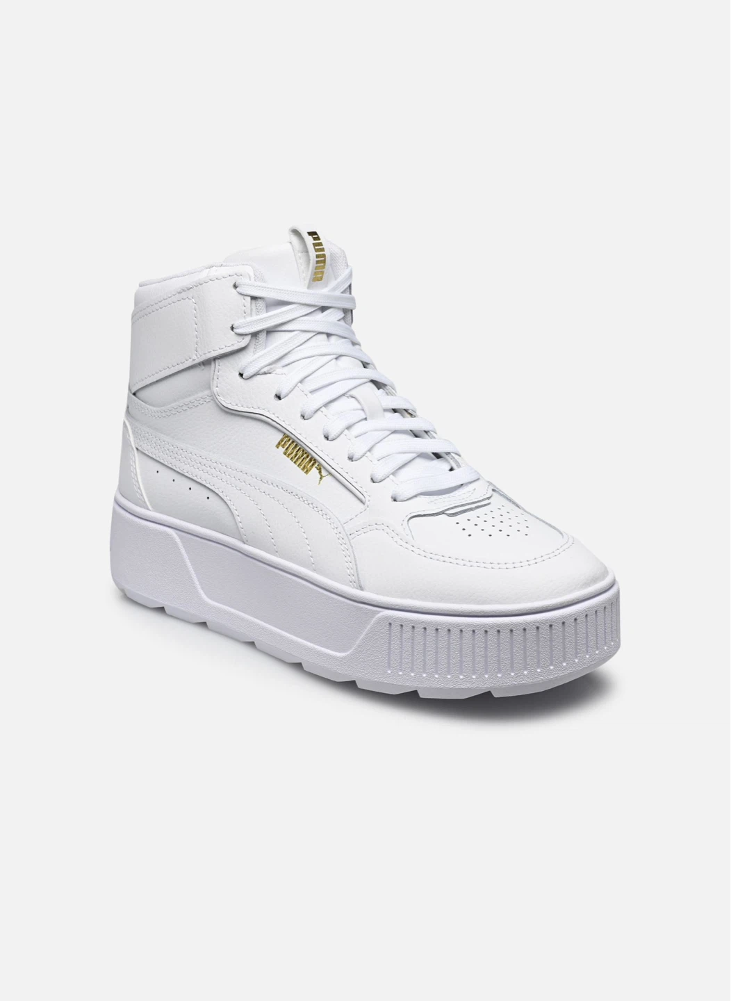 PUMA Women's Karmen Rebelle Mid Sneakers White Size 11 - photo 3