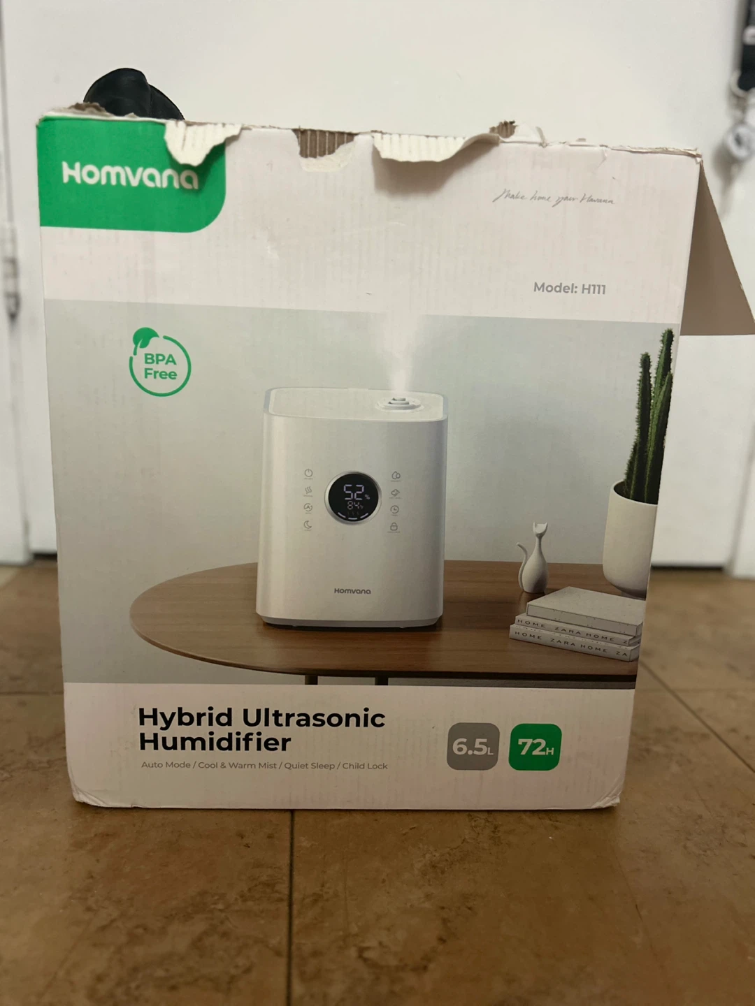 Homvana Hybrid Ultrasonic Humidifier Model H111 - photo 3