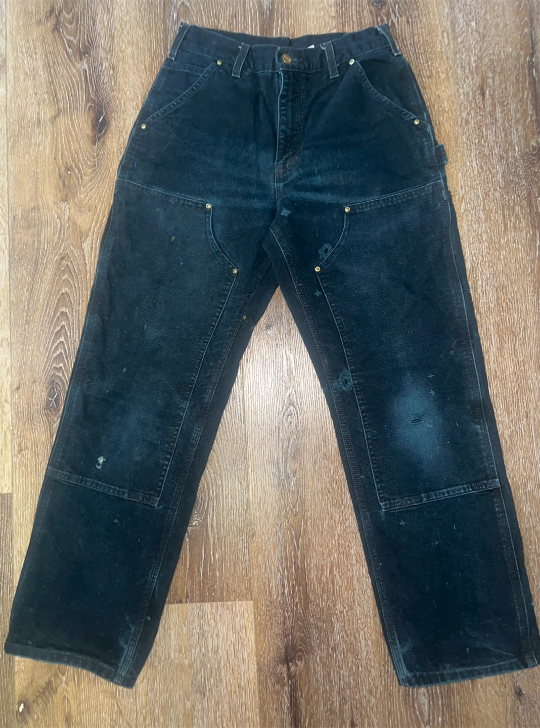 Vintage Carhartt B01-BLK Double Knee Pants